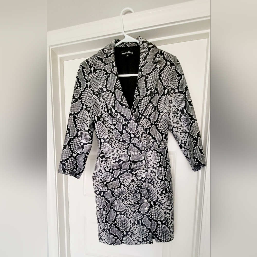 Retrofete Leather Willa Dress - Picture 5 of 5
